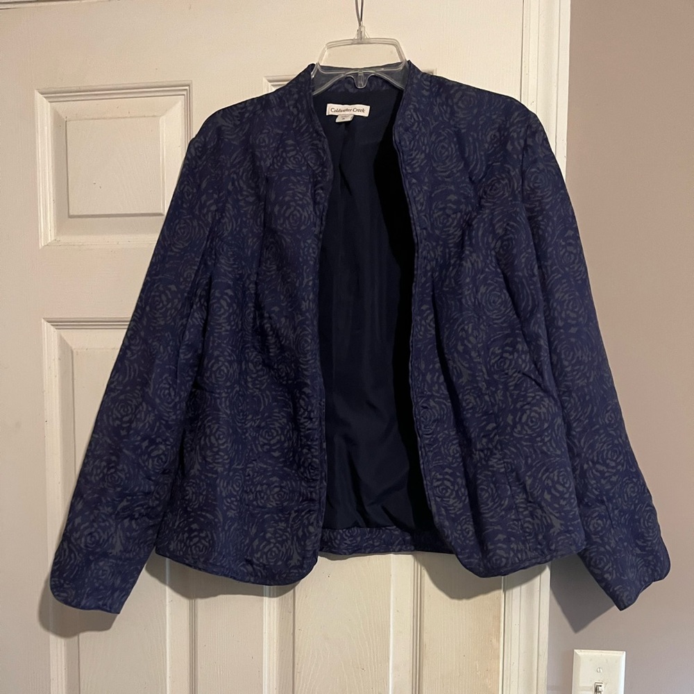 Coldwater Creek lined size 16 jacket!